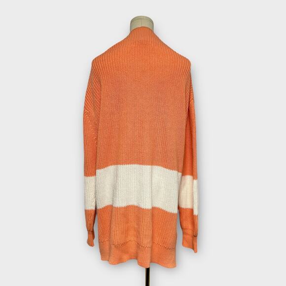 Tuckernuck Broadway Stripe Colorblock Knit Mockneck Sweater Size XXL - Picture 3 of 7